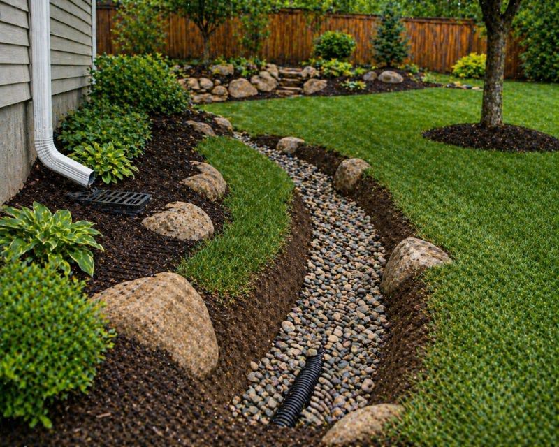 Muddy Yard Drainage in Tuscaloosa, AL