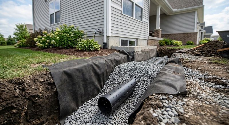 Outdoor Drain Installation in Birmingham, AL