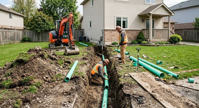 Underground Drain Replacement in Tuscaloosa, AL