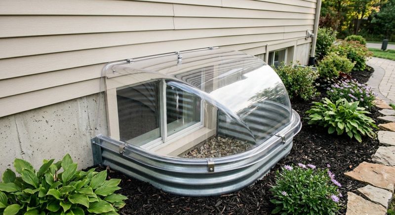 Window Well Cover Installation in Olathe, KS